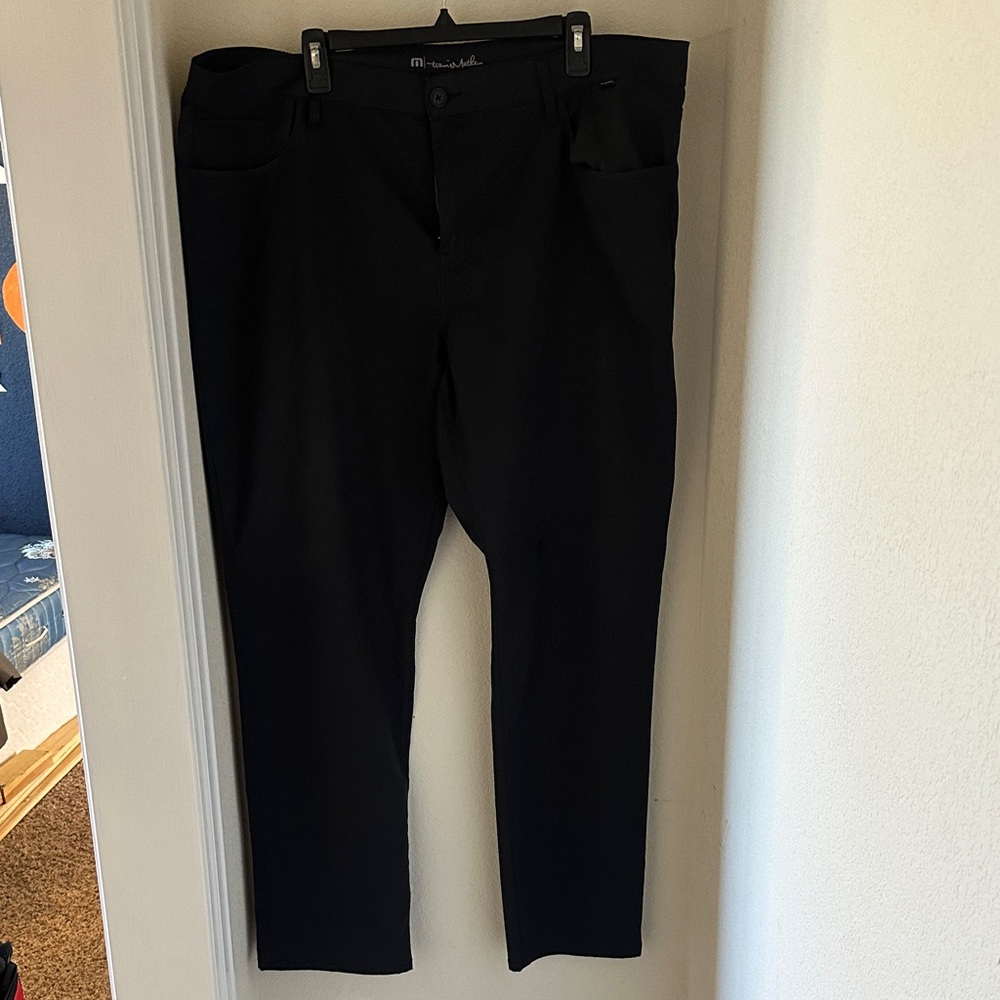 Travis Mathew Black Slim Straight Jeans
